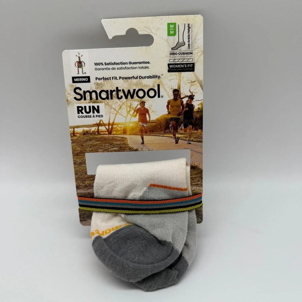 SMARTWOOL Socks Women's Run Zero Cushion Low Ankle Merino Wool Running